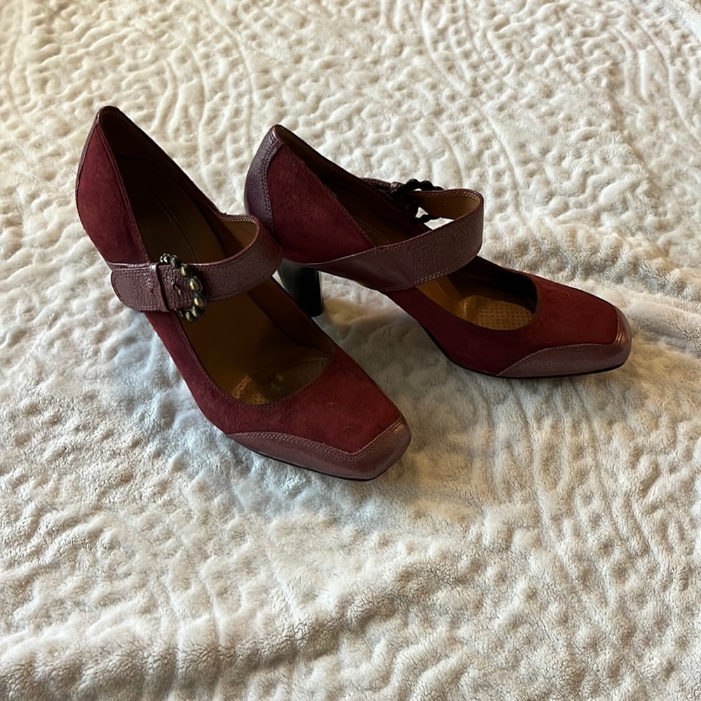 Vintage 90’s Corso Como Burgundy Heels
